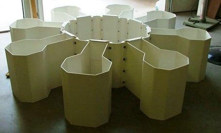 Custom Fabricated Plastic Piglet Maze for Animal Science Research